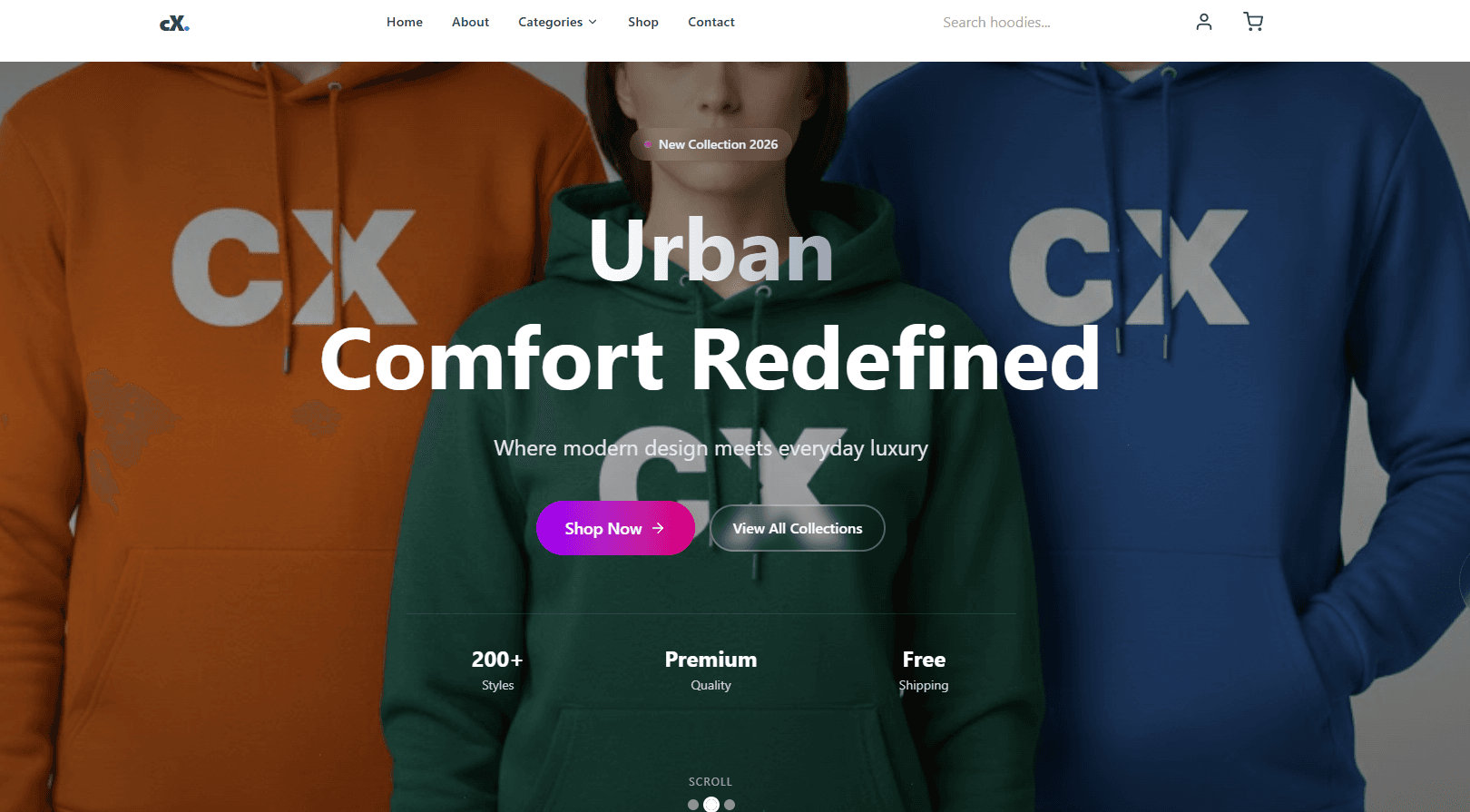 An image of the Clothing-Xpress project.